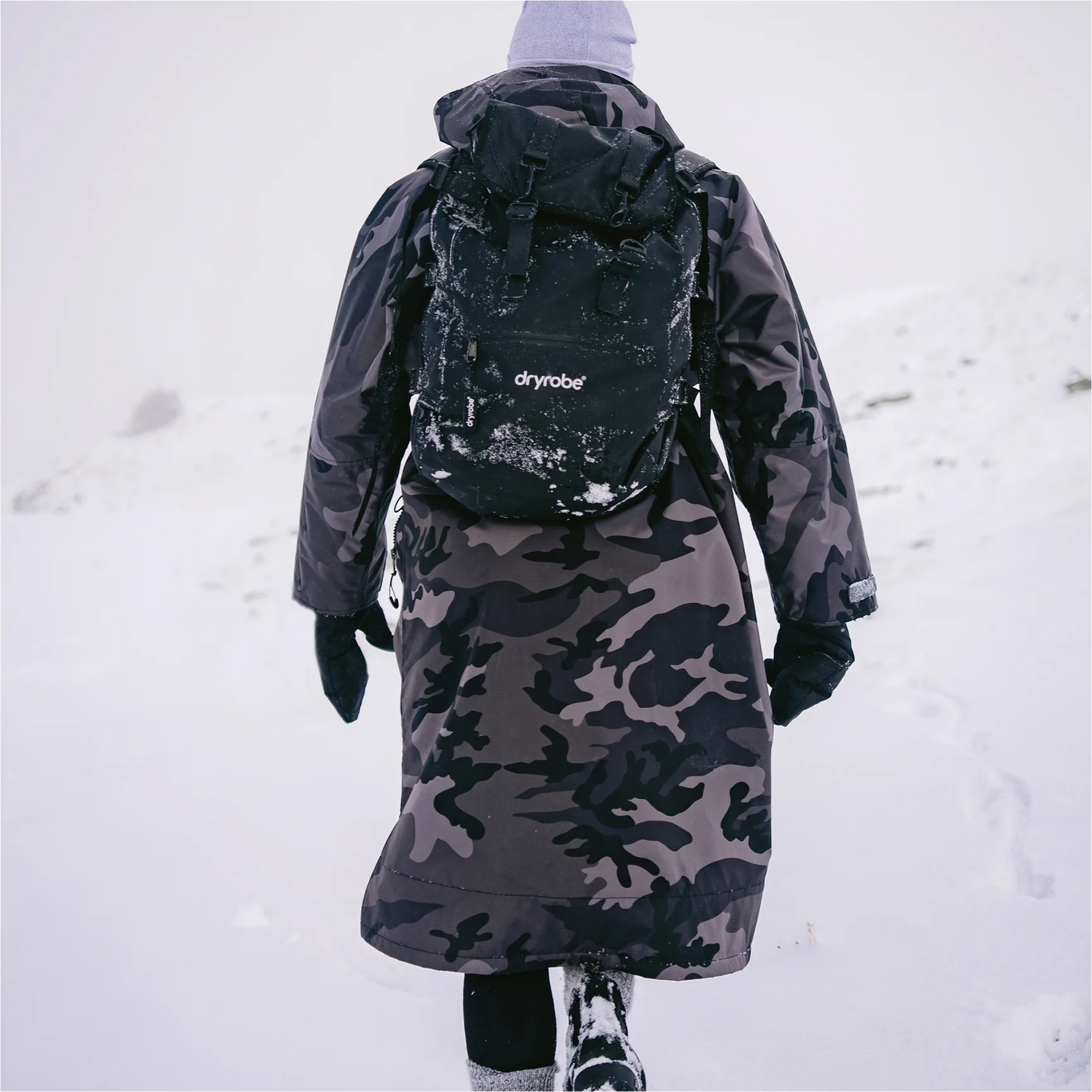 Dryrobe Eco Compression Backpack CP - Black